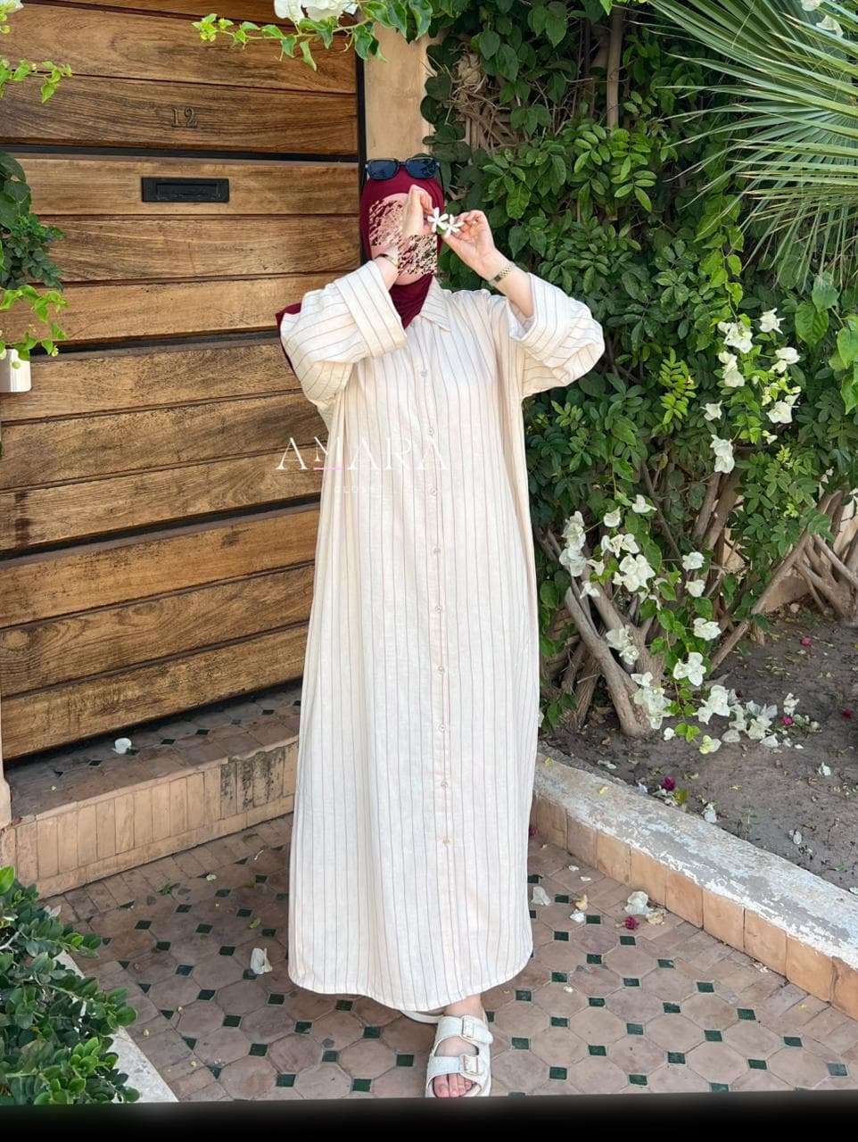 Robe chemise rayé 4